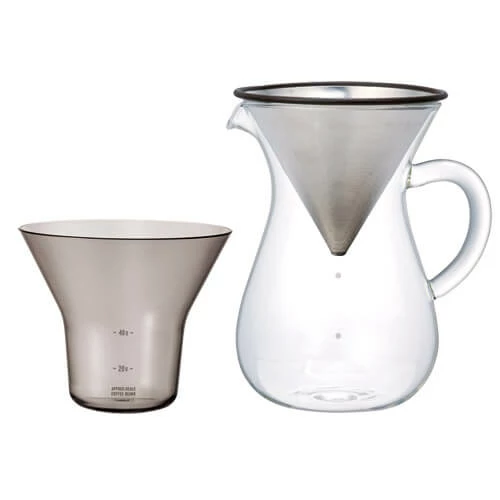 Kinto Stainless Steel Slow Coffee Set - 600ml
