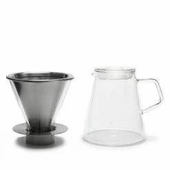Carat Coffee Dripper & Pot - Kinto