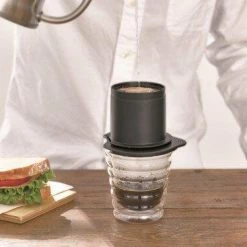 Hario Cafeor Metal Filter Dripper - Black