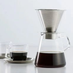 Carat Coffee Dripper & Pot - Kinto