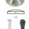 Concept-Art Coffee Tamper Base, 51mm Stainless, Flat