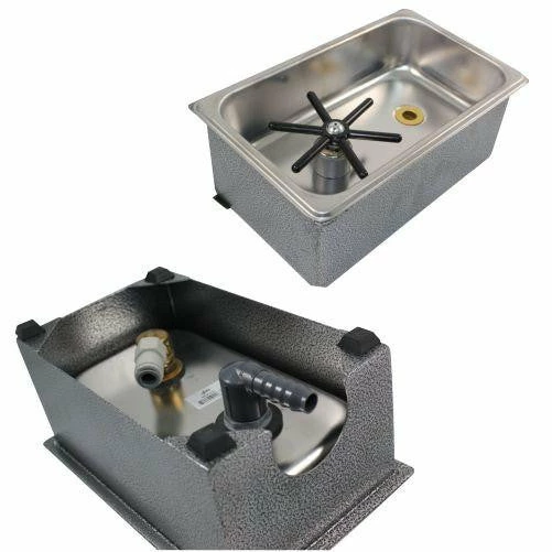 Espresso Parts Milk Jug Rinser, Bench Top, Long Milk Jug Rinsers