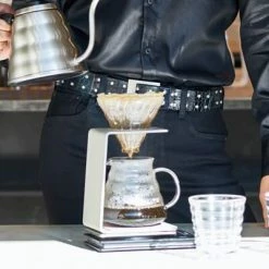 Hario V60 Pour Over Set - Silver