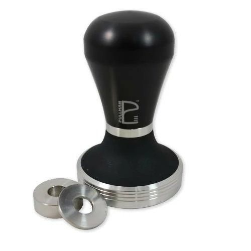 Pullman Coffee Tamper, Barista Flat 58mm Stealth Black