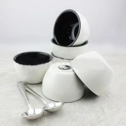 Rhino Cupping Bowl & Spoon Set