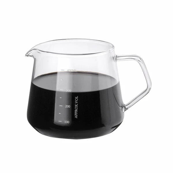 Barista Warehouse Tiamo Clear Glass Range Server