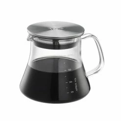 Barista Warehouse Tiamo Clear Glass Range Server