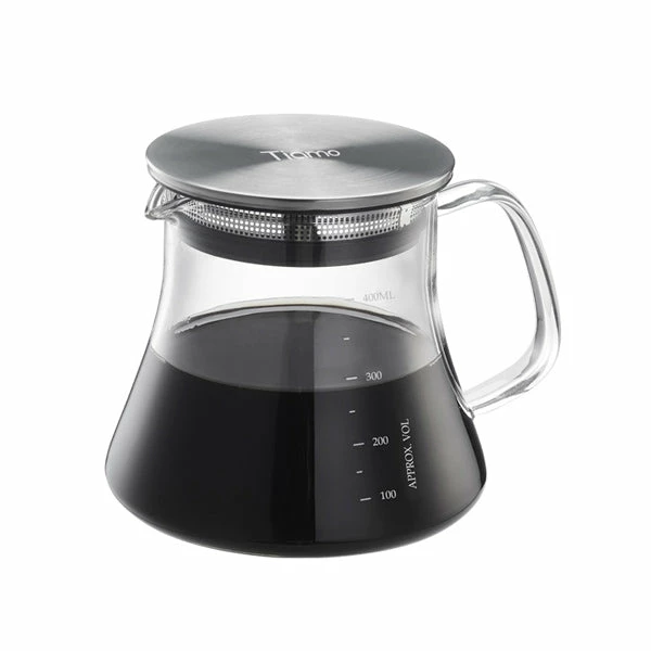 Barista Warehouse Tiamo Clear Glass Range Server