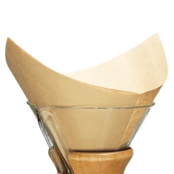 Chemex 6 Cup Square Filters, 100 PK- Natural