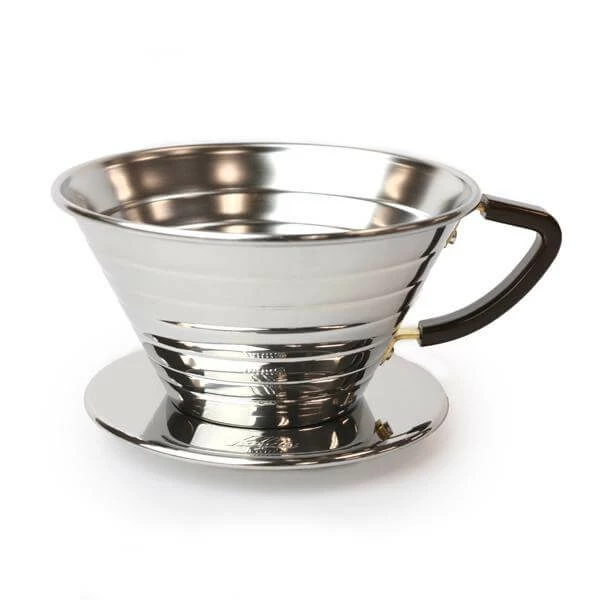Kalita Stainless Wave Dripper 185 Brew Bar