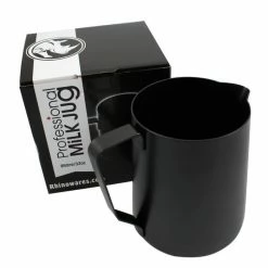 Rhino Stealth Milk Pitcher – 950ml/32oz – Black