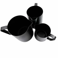 Rhino Black Stealth Milk Pitcher - 20oz/600ml