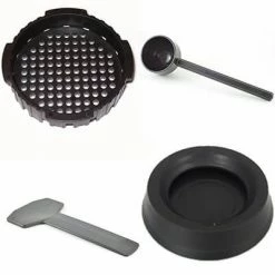 Barista Warehouse Filter Basket, Rubber Seal, Scoop, Paddle (Sold Separately)
