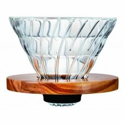 Hario V60 Glass – Olive Wood
